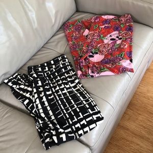 Two pair Lularoe leggings sz TC2